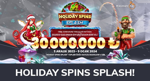 Holiday spin splash