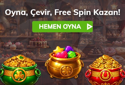 Çevrim şartını yerine getir spinleri kap